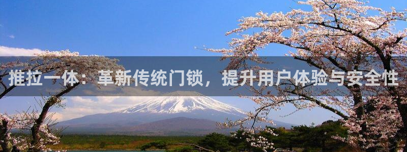 开丰娱乐科技：推拉一体：革新传统门锁，提升用户体验与安全性