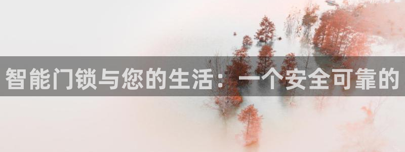 开丰娱乐科技：智能门锁与您的生活：一个安全可靠的
