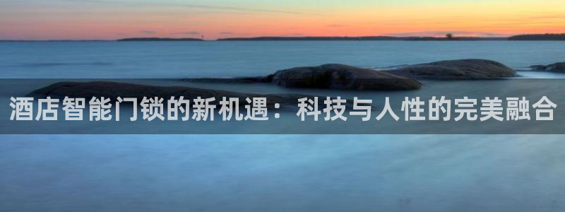 开丰娱乐官网电话：酒店智能门锁的新机遇：科技与人性的完美融合