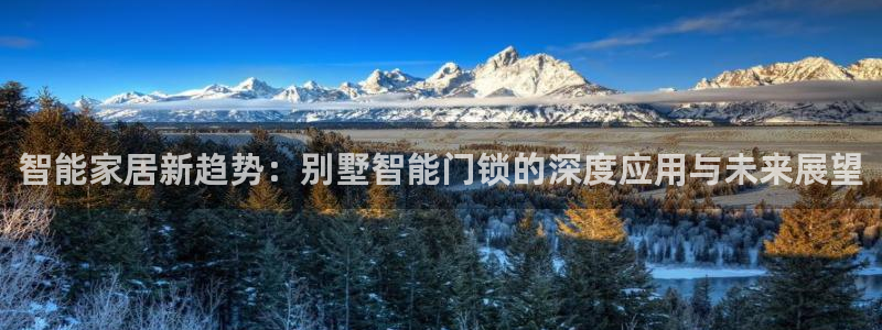 开丰娱乐寸六七五一38：智能家居新趋势：别墅智能门锁的深度应