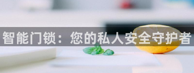 开丰娱乐官网电话：智能门锁：您的私人安全守护者