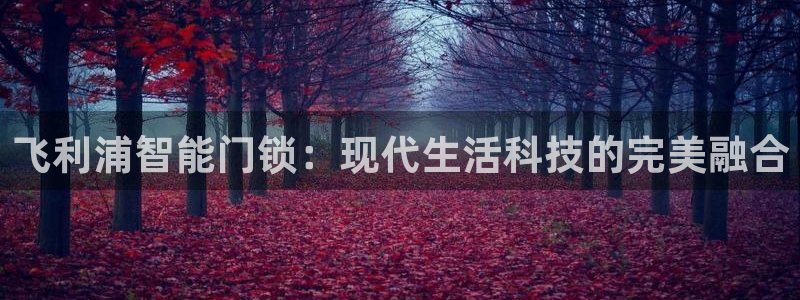 开丰娱乐平台登录：飞利浦智能门锁：现代生活科技的完美融合
