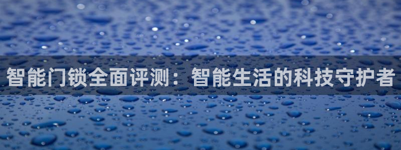 开丰娱乐不开了吗：智能门锁全面评测：智能生活的科技守护者