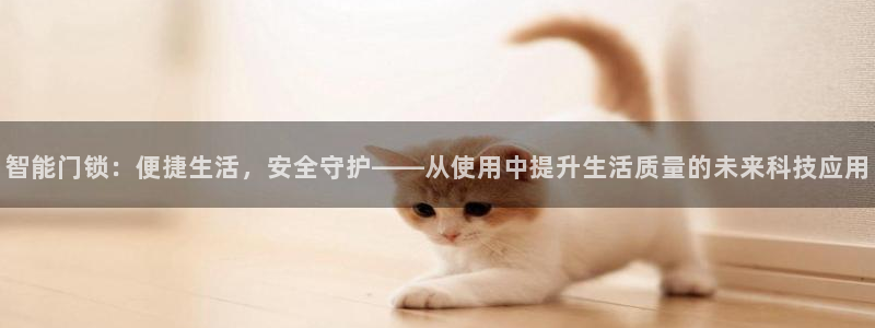 开丰娱乐网站官网首页：智能门锁：便捷生活，安全守护——从使用